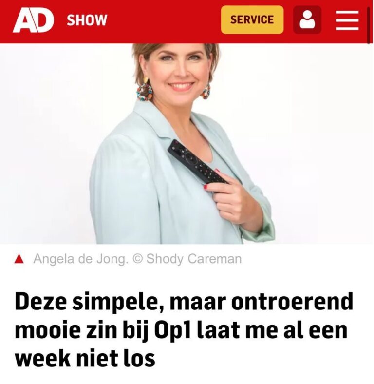 AD Angela de Jong